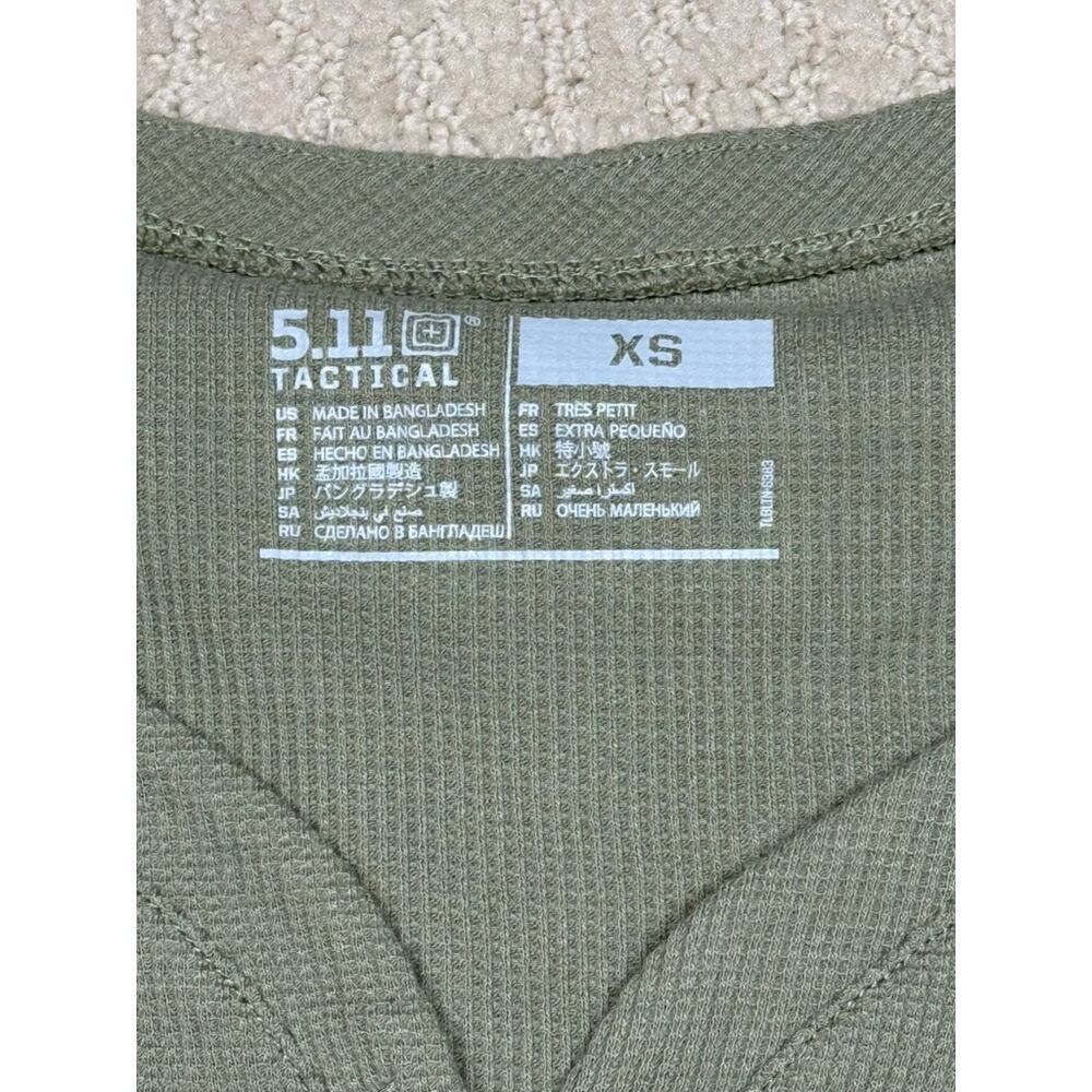 5.11 Tactical 3 piece Top Bundle Waffle Knit Performance Cream Green Size XS - Picture 3 of 8